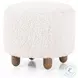 Aniston Andes Natural Round Ottoman