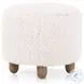 Aniston Andes Natural Round Ottoman