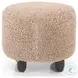 Aniston Andes Toast Round Ottoman