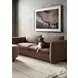 Aniston Andes Toast Round Ottoman