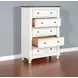 Carriage House Cottage and Dark Brown 5 Drawer Chest