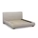 Rayne Cream King Upholstered Panel Bed