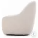 Levi Knoll Sand Performance Fabric Swivel Chair