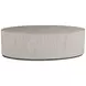 Cassio Creamy White Oval Travertine Top Occassional Table Set