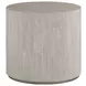 Cassio Creamy White Square Travertine Top Occassional Table Set