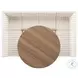Augustine Capri Oatmeal Performance Fabric 106" U Shape Dining Banquette