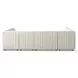Augustine Capri Oatmeal Performance Fabric 120" U Shape Dining Banquette