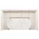 Augustine Capri Oatmeal Performance Fabric 120" U Shape Dining Banquette