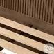 Leo Rustic Grey Queen Panel Bed