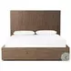 Leo Rustic Grey Panel Bedroom Set