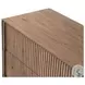 Leo Rustic Grey 6 Drawer Dresser