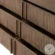 Leo Rustic Grey 6 Drawer Dresser