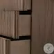Leo Rustic Grey 6 Drawer Dresser