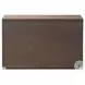 Leo Rustic Grey Veneer 3 Drawer Nightstand