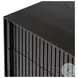Leo Smoked Black Veneer 3 Drawer Nightstand