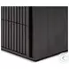 Leo Smoked Black Veneer 3 Drawer Nightstand
