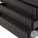Leo Smoked Black Veneer 3 Drawer Nightstand