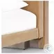 Mitchell Surrey Camel Performance Fabric King Upholstered Bed