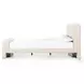 Mitchell Thames Cream Performance Fabric Queen Upholstered Bed