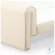 Mitchell Thames Cream Performance Fabric King Upholstered Bed