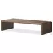 Leo Rustic Grey Rectangular Coffee Table