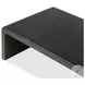 Leo Smoked Black Rectangular Coffee Table