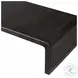 Leo Smoked Black Rectangular Coffee Table