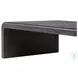 Leo Smoked Black Rectangular Coffee Table
