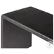 Leo Smoked Black 80" Console Table