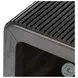 Leo Smoke Black Rectangular End Table