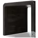 Leo Smoke Black Rectangular End Table