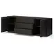 Leo Smoked Black Panel Bedroom Set
