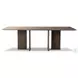 Leo Rustic Grey 94" Rectangular Dining Table