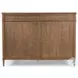 Toulouse Toasted Oak Veneer Queen Upholstered Bed