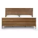 Toulouse Toasted Oak Veneer King Bed