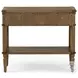 Toulouse Toasted Oak 1 Drawer Nightstand