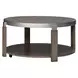 Sutton Bleached Sand Round Occasional Table Set