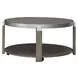 Sutton Bleached Sand Round Occasional Table Set