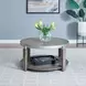 Sutton Bleached Sand Round Occasional Table Set