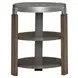 Sutton Bleached Sand Round Occasional Table Set