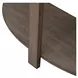 Sutton Bleached Sand Demilune Sofa Table