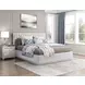 Mulvane Natural Queen Upholstered Platform Bed