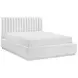 Mulvane Natural Queen Upholstered Platform Bed