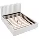 Mulvane Natural Queen Upholstered Platform Bed