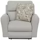Chappy Linen Lay Flat Recliner