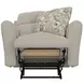 Chappy Linen Lay Flat Recliner