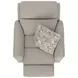 Chappy Linen Lay Flat Recliner