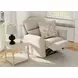 Chappy Linen Lay Flat Recliner