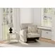 Chappy Linen Lay Flat Recliner