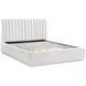 Mulvane Natural Full Upholstered Platform Bed